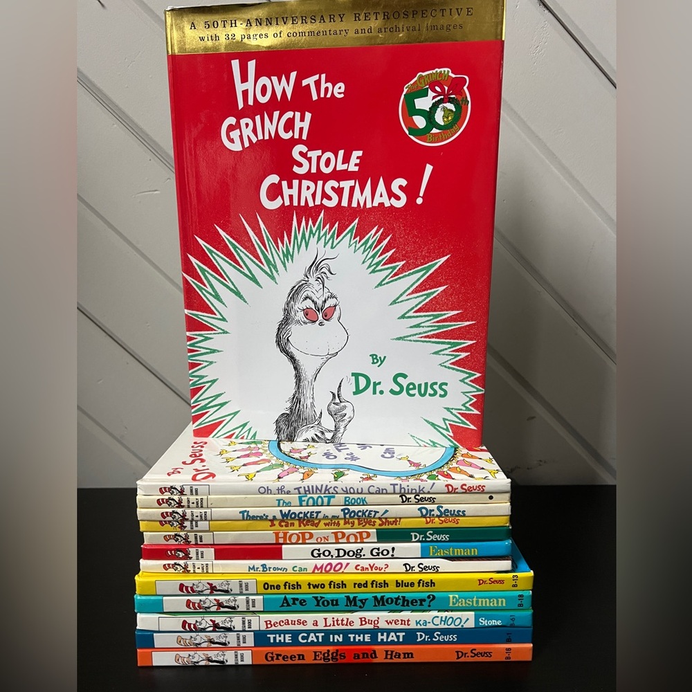 Dr. Seuss Cat in the Hat Book Lot of 13 Hardcover Books